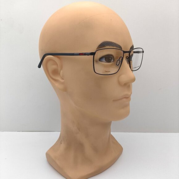 🕶️Made in Italy! Porsche Design P8766 Black Eyeglasses 56/16 140 /EUM102🕶️ - Picture 8 of 11